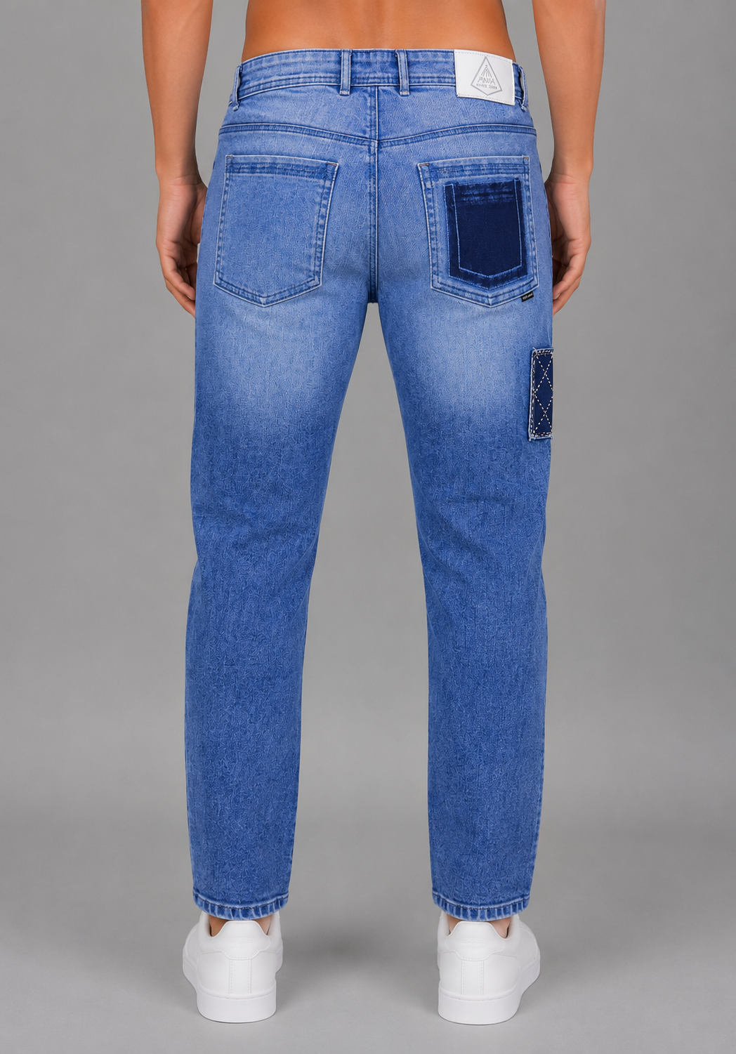 Raw Selvedge Ochre Detail Back - Premium Denim Manufacturer near Gheekanta